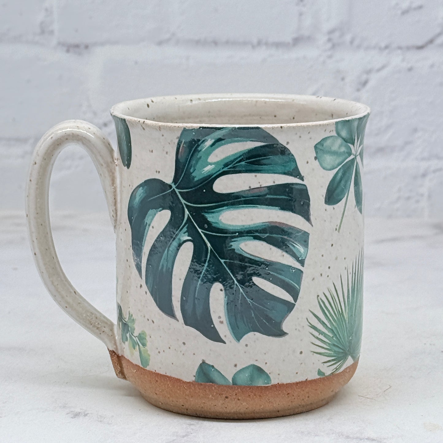 Tropical Leaves Mug 2