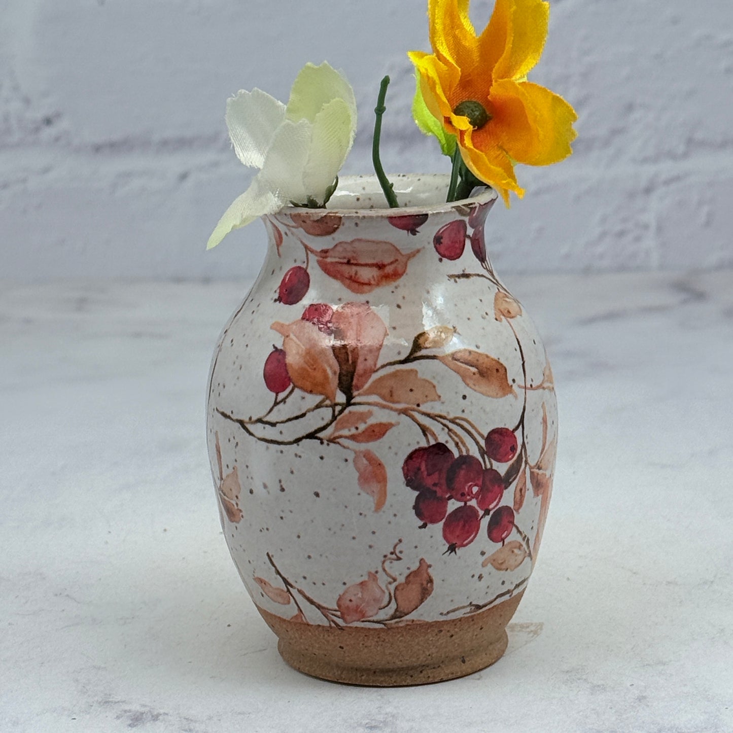 Fall Foliage Mini Vase