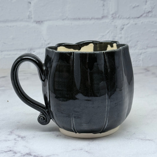 Black Pumpkin Mug 1