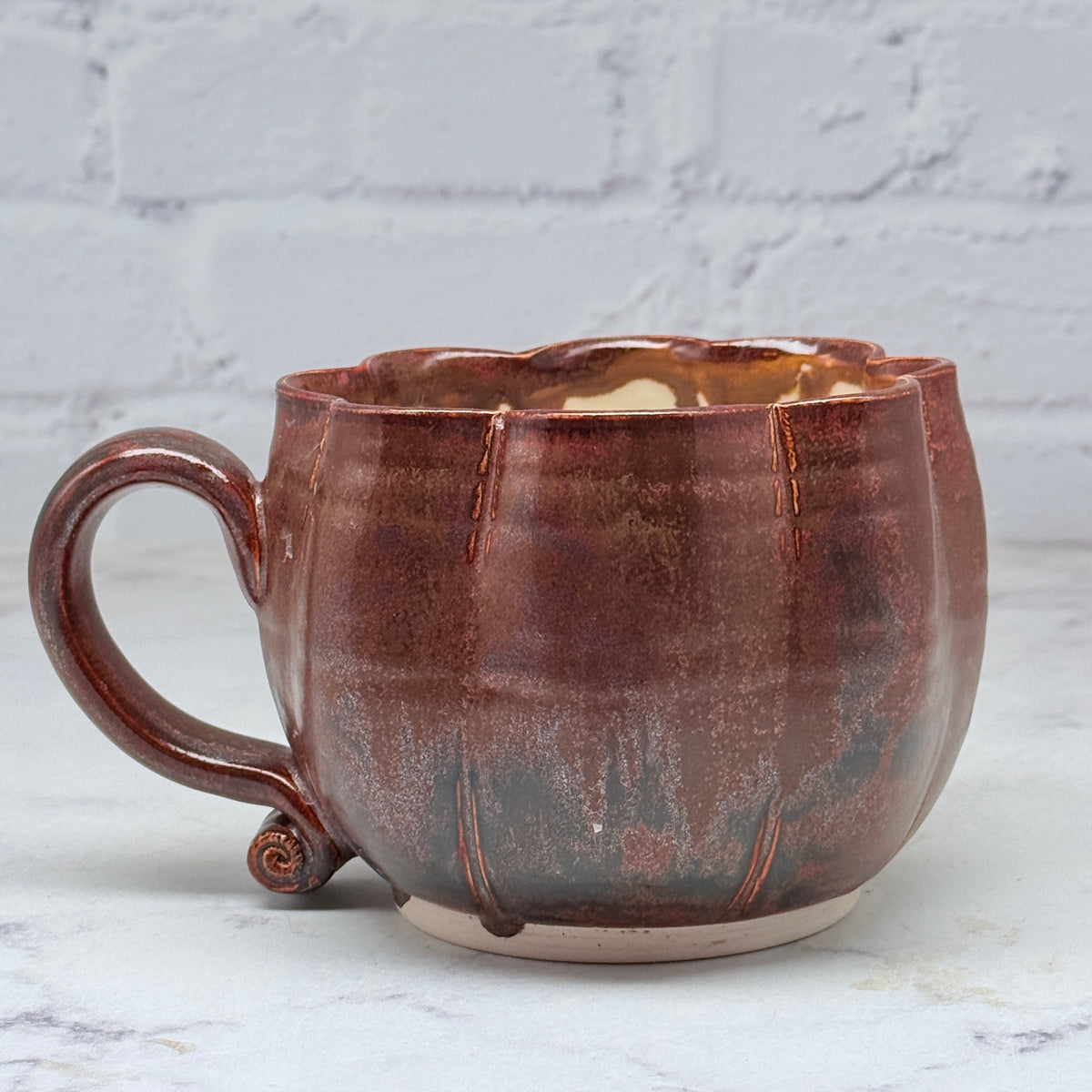 Copper Pumpkin Cafe Mug