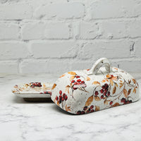 Fall Foliage Butter Dish