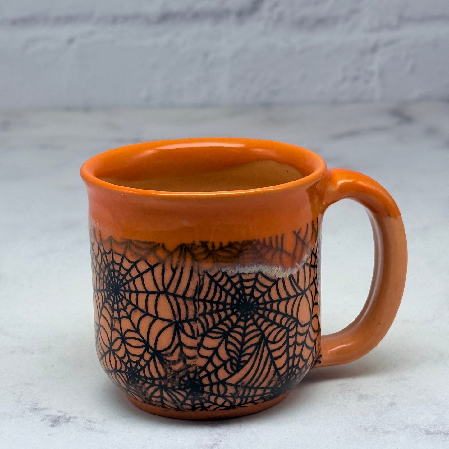 Orange Halloween Espresso Mug 2