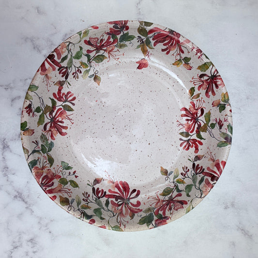 Honeysuckle Low Bowl