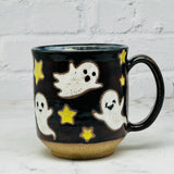 Black with Ghosts Mug 1