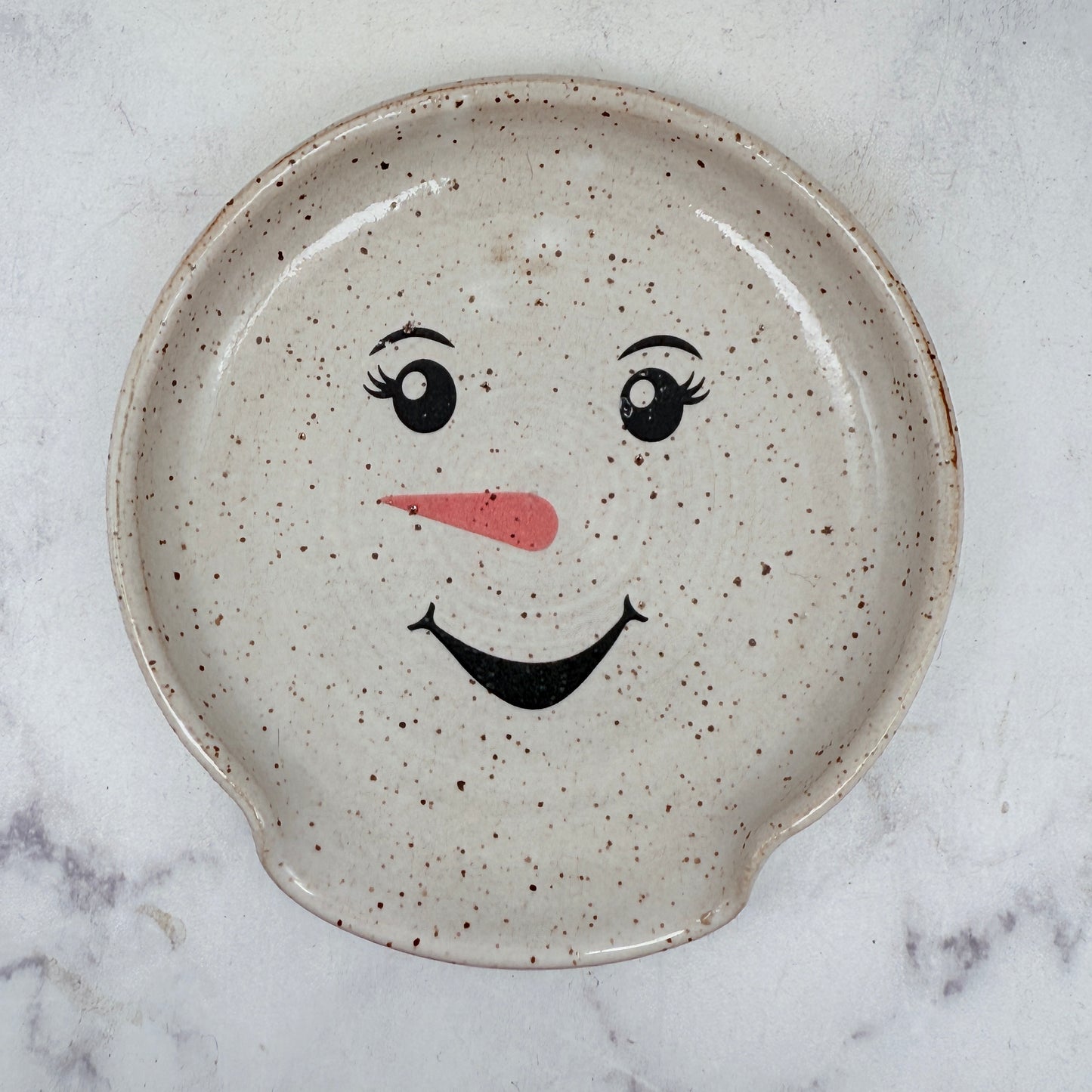 Snowman Spoon Rest 2
