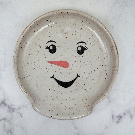 Snowman Spoon Rest 2