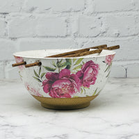 Peonies Chopstick Bowl