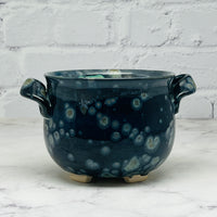 Speckled Black Cauldron Small Bowl 1