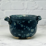 Speckled Black Cauldron Small Bowl 1