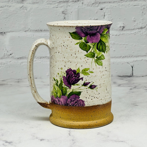 March Preorder Purple Roses Tall Mug