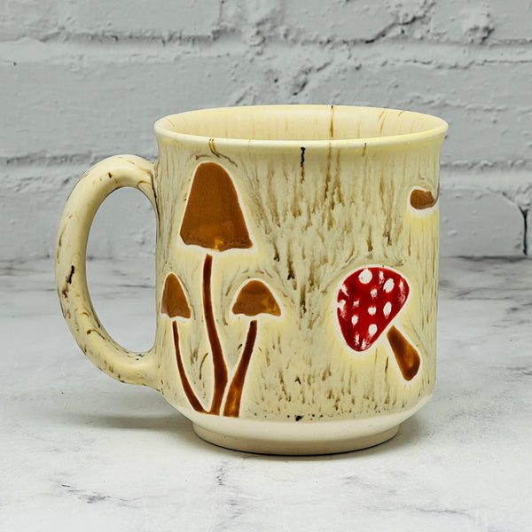 Cream Mushrooms Mug 2