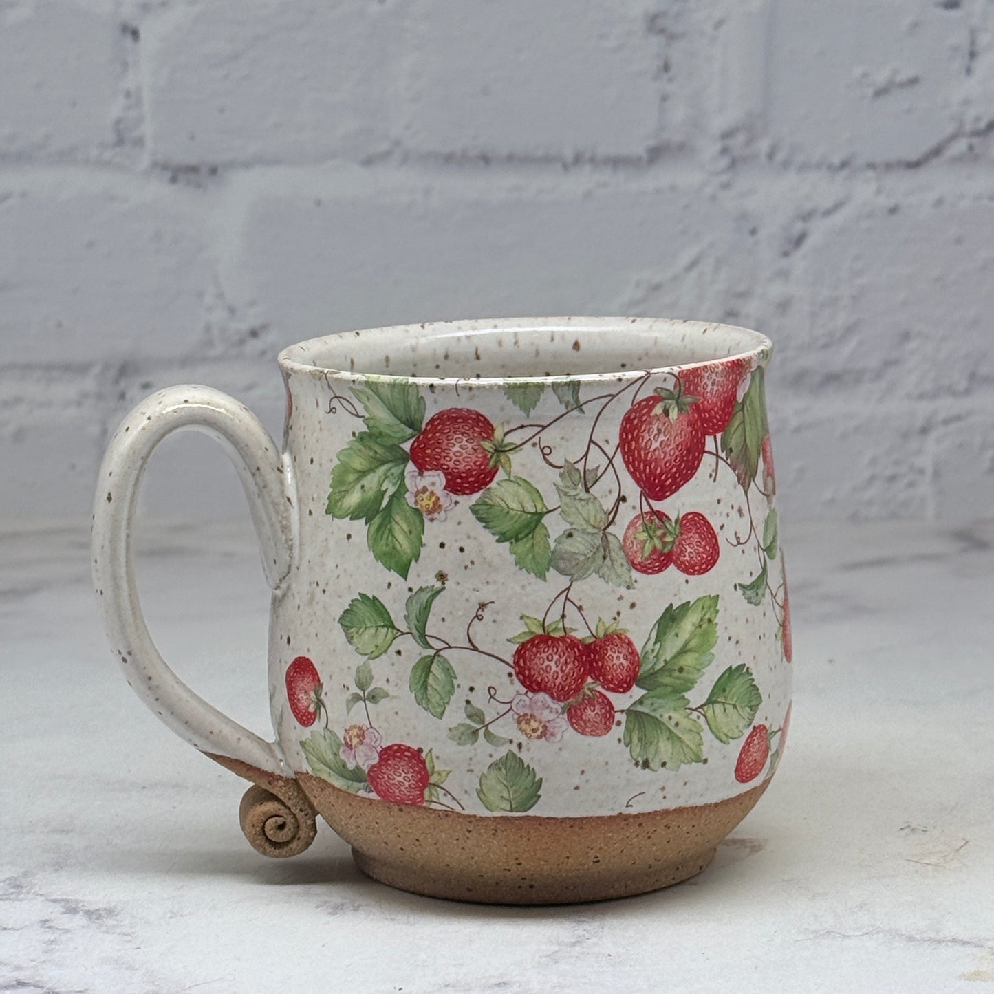 Strawberries Teacup 2