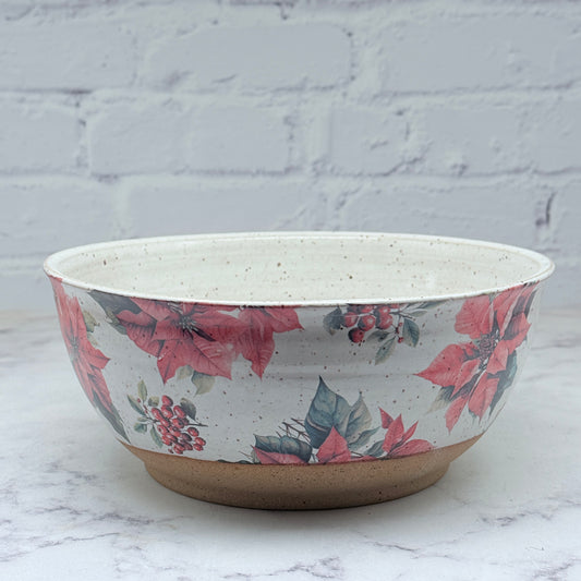 Poinsettia Large Bowl