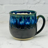 Blue and Black Cafe Mug 2