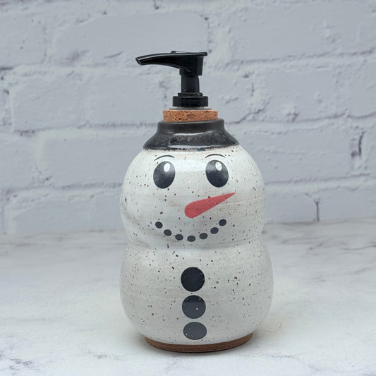 Snowman Soap Dispenser 1