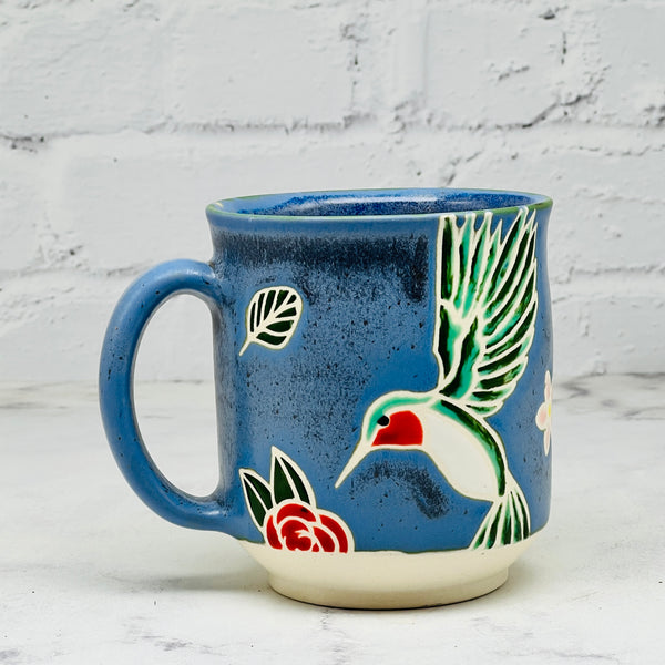 Blue Hummingbird Mug