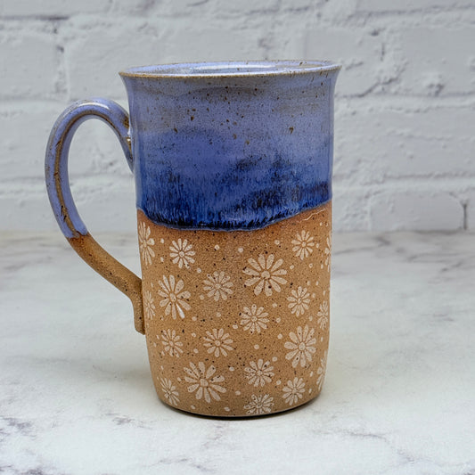 Purple with Daisies Mug