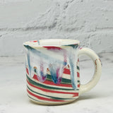 Creamy Peppermint Marbled Espresso Mug