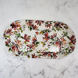 Honeysuckle Oval Tray