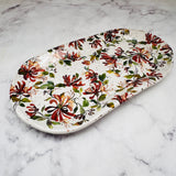 Honeysuckle Oval Tray