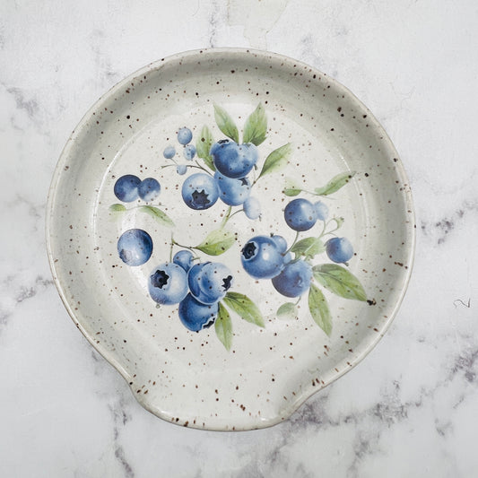 Blueberries Spoon Rest