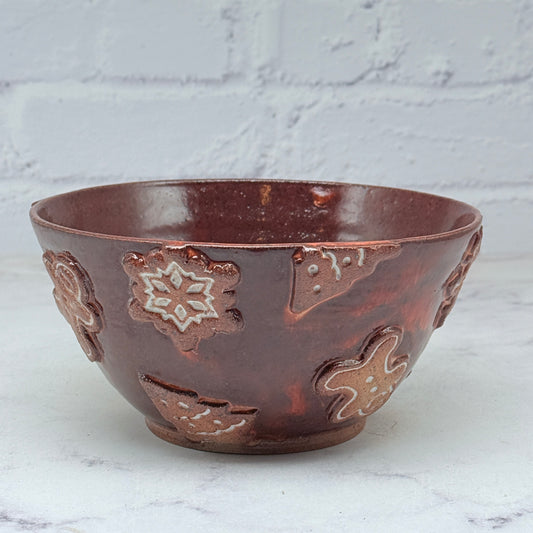 3-D Gingerbread Small Bowl 1