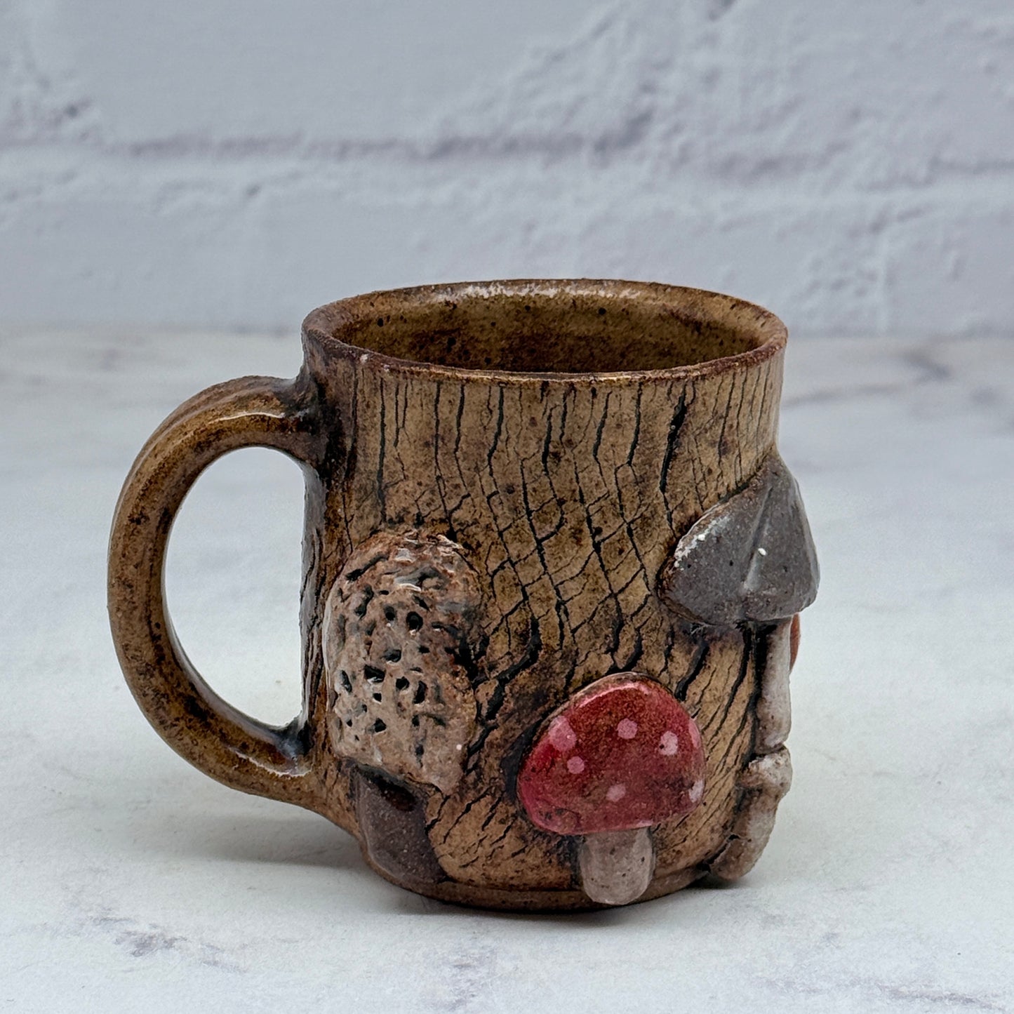 3-D Mushrooms Espresso Mug
