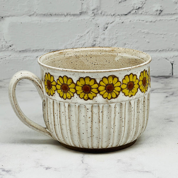 April Preorder Sunflowers Soup Mug