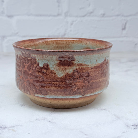 Light Blue with Snowflakes Small Bowl 2