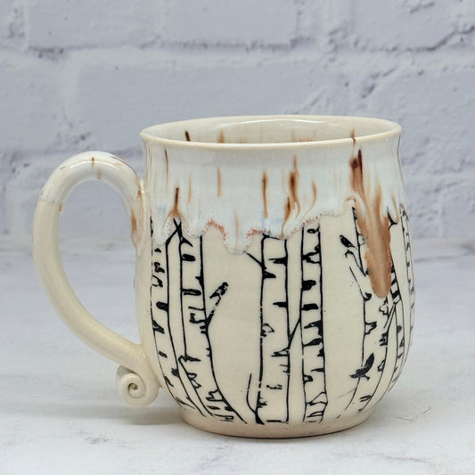 Cream with Birch Teacup 2