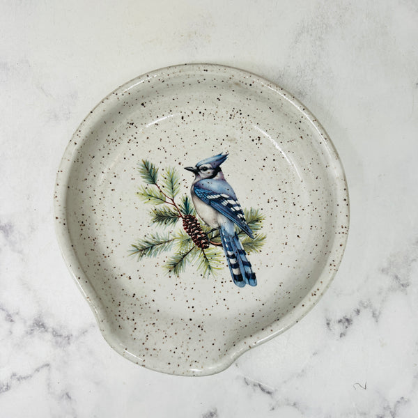 Blue Jay Spoon Rest