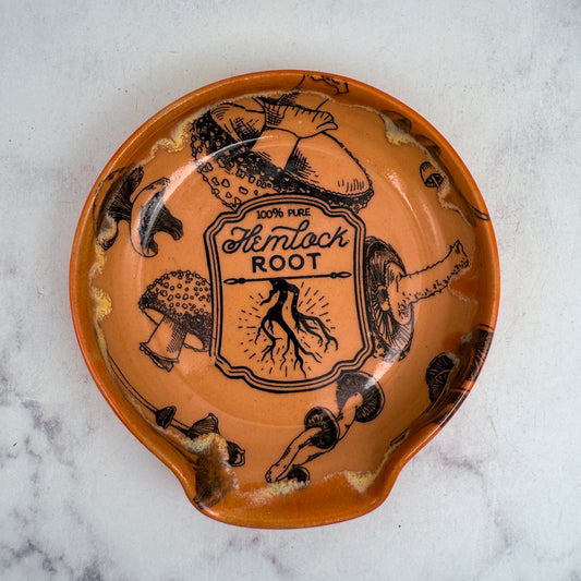 Orange Halloween Spoon Rest