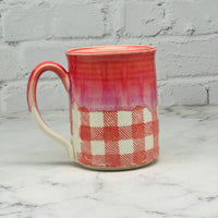 Red Plaid Mug 1