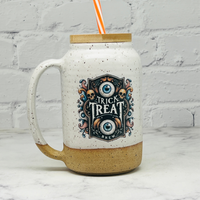 Trick or Treat Straw Mug