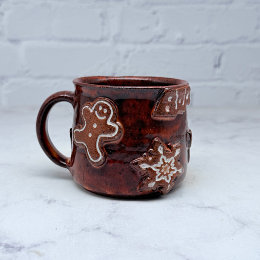 3-D Gingerbread Small Mug 7