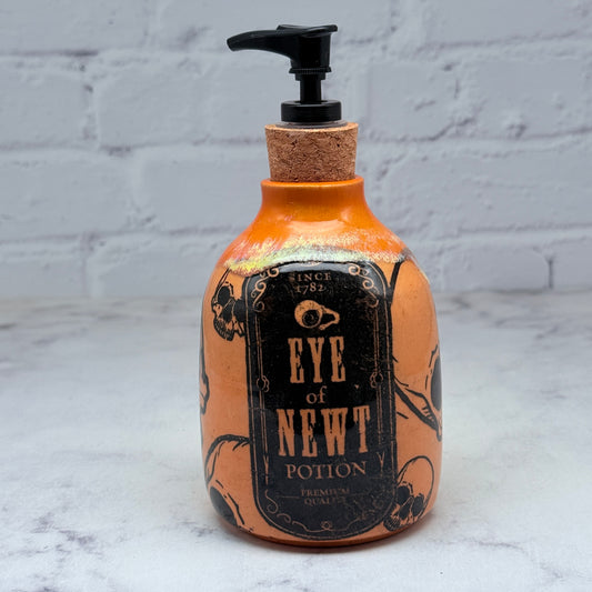 Orange Halloween Soap Dispenser