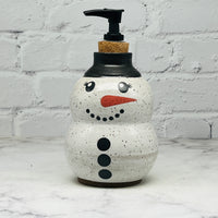 Snowman Soap Dispenser 3