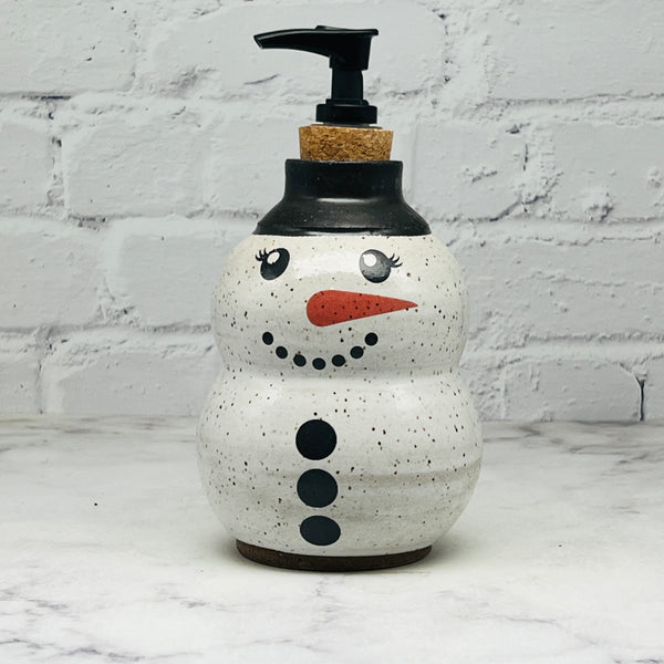 Snowman Soap Dispenser 3