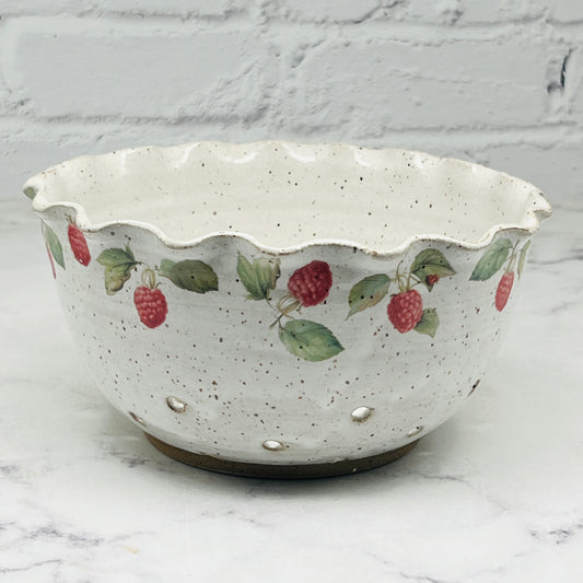 August Preorder Raspberries Berry Bowl