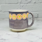 Lavender with Peach Flowers Mug 1