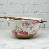 Peonies Chopstick Bowl