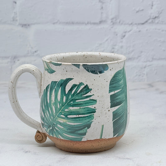 Tropical Leaves Teacup 2