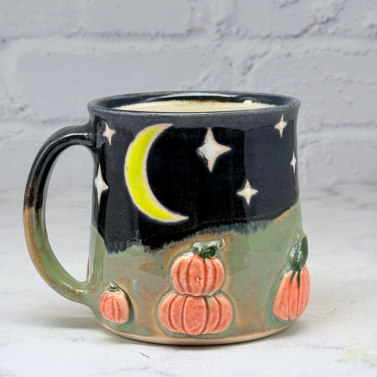 3-D Pumpkins Teacup 2