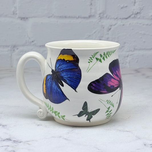 Butterflies Porcelain Mug 2