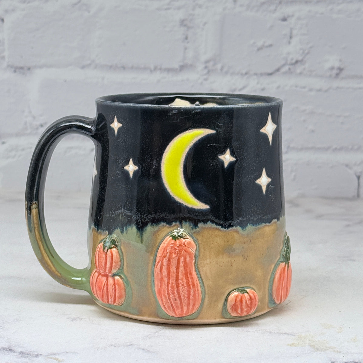 3-D Pumpkins Mug 2