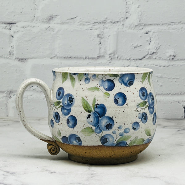 February Preorder Blueberries Cafe Mug