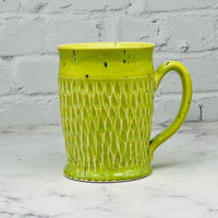 Green with Red Heart Mug 2