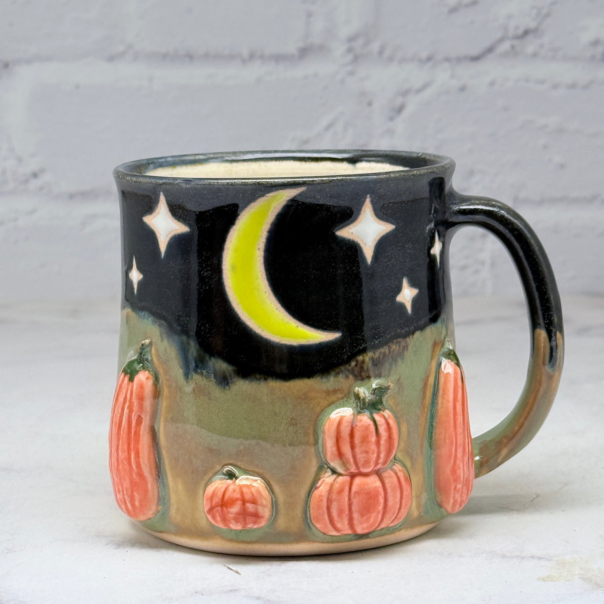3-D Pumpkins Teacup 2