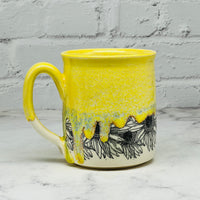 Yellow with Sunflowers Mug 1