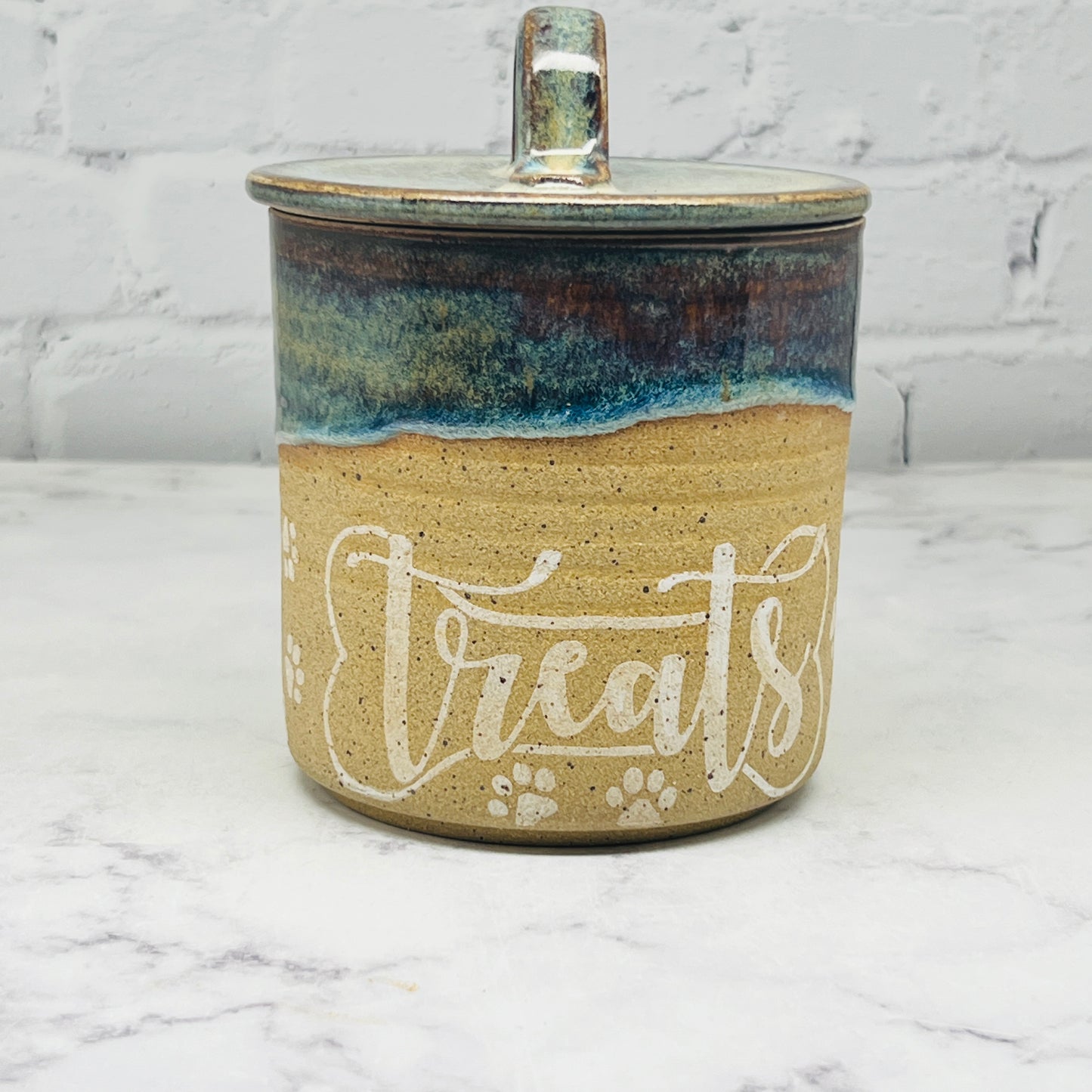 Brown Treats Container